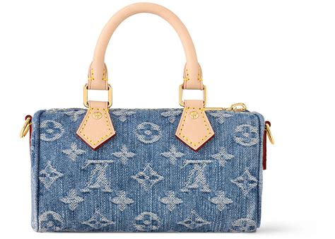 louis vuitton nano speedy|louis vuitton denim neo speedy.